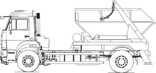 Вывоз мусора в Районе Сокол Контейнер 8 м3 Строительный мусор Газель с ...